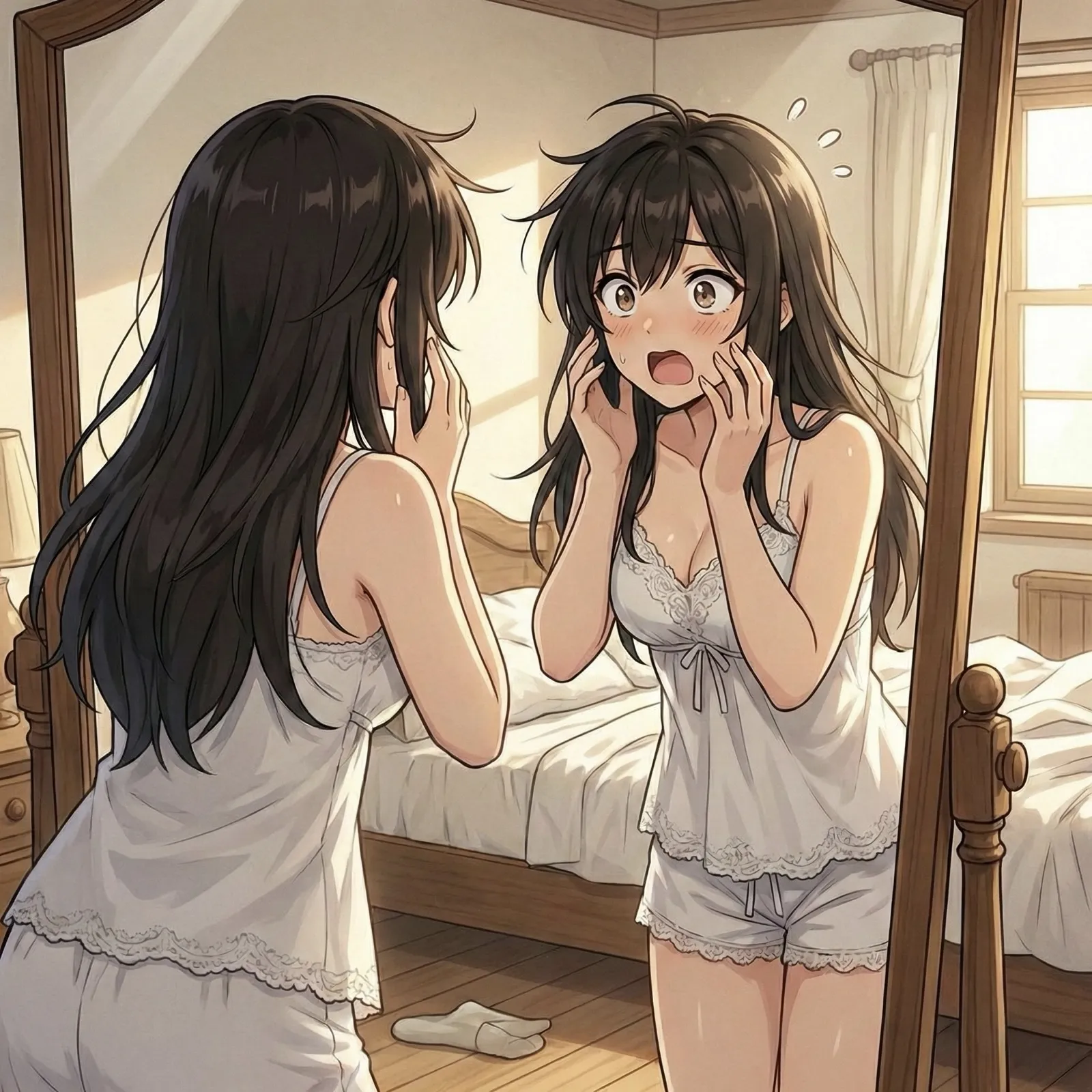 目覚めたら、女だった
